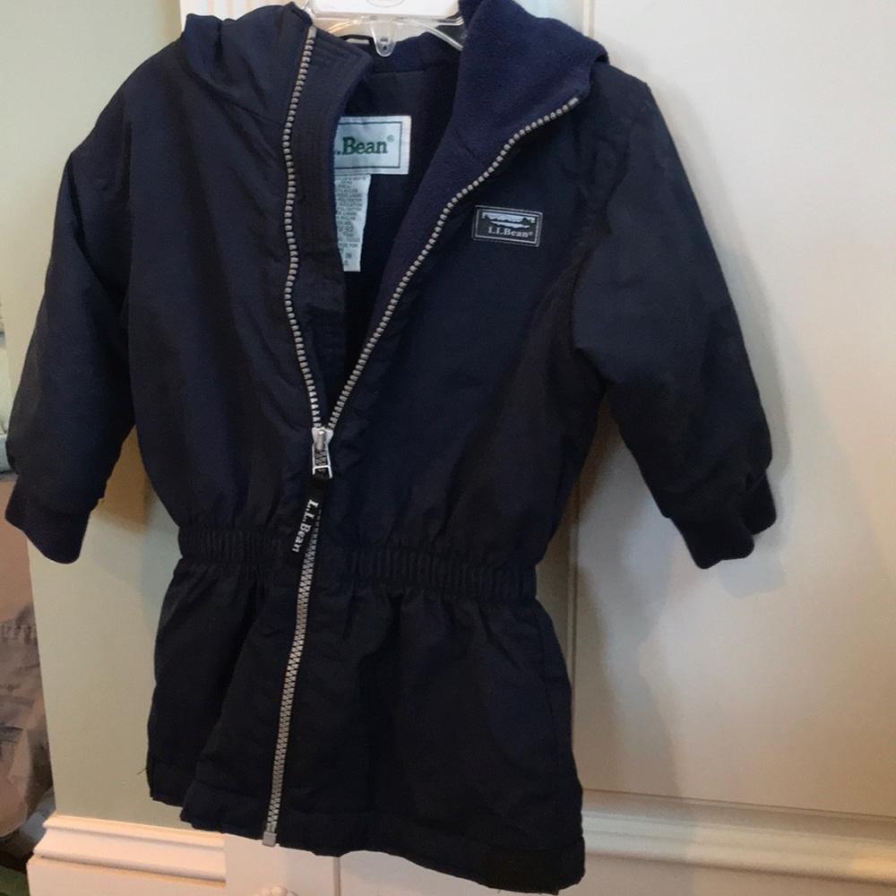 L. L. Bean Navy Snow Jacket Toddler